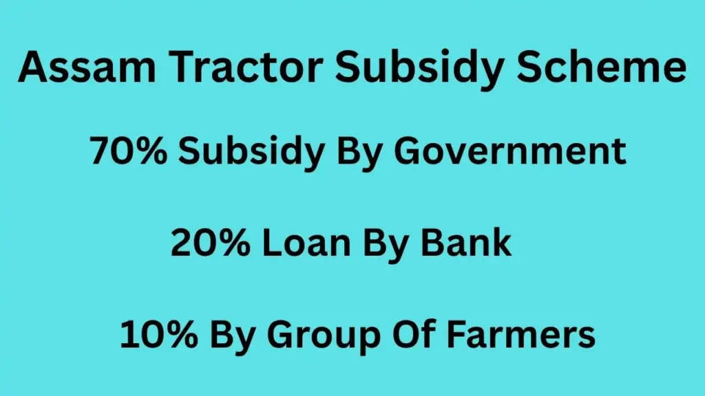 Assam Tractor Subsidy Scheme