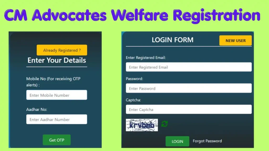 Chief Minister Advocates Welfare Registration