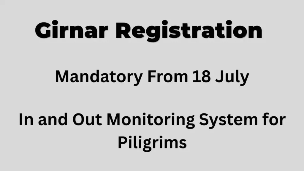 Girnar Registration 